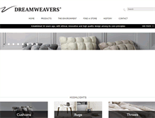 Tablet Screenshot of dreamweaversuk.com
